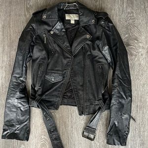 Michael Kors Leather Jacket